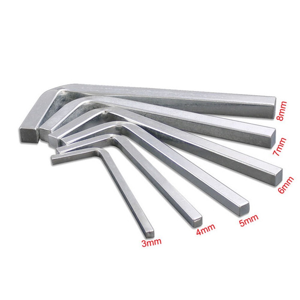 Innensechskantschlüssel-Set – 8 Größen (1,5–6 Mm) – Praktisch Für Fahrrad, Möbel & DIY