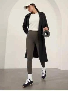 Athleta Transcend high rise 7/8 legging-TIGHT XS PYRITE #798638 NEW - Picture 1 of 3