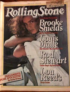 ROLLING STONE MAGAZIN - #262 - BROOKE SHIELDS COVER, Rod Stewart, Louis Malle - Bild 1 von 1