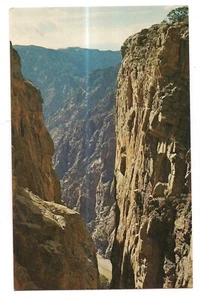 BLACK CANYON OF GUNNISON RIVER Nt'l Monument Dragon Point Colorado CO Postkarte - Bild 1 von 2