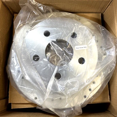 Power Stop GM AR8258XL & AR8258XR Drilled Slotted Rotors Rear Left & Right, S1 - Image 1 of 4