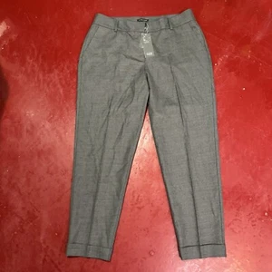 NEU Eileen Fisher grau aschkonische Knöchelhose Damen Größe 12 Hose - Bild 1 von 14