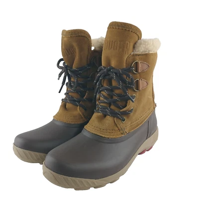 Cougar Women's Size 6 Boots Brown Waterproof Lined Warm Winter Shoes Snow Rain - Imagem 1 de 4