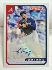 Johan Camargo 2020 Topps Total Autograph Auto SP #677-A - ATLANTA BRAVES
