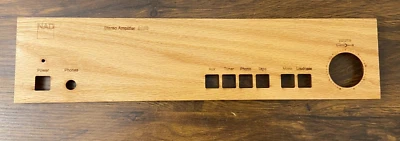 Placa frontal NAD 3120 roble brillante #001 amplificador no incluido HACER OFERTA Foto 1 de 4