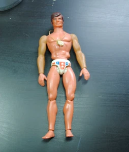 BIG JIM MATTEL  ACTION FIGURES  " BIG JIM OLYMPIC  + MEDAL+ SUIT "  NICE FIGURE - Picture 1 of 8