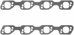 1486 style FACTORY PERFORMANCE SMALL BLOCK FORD J302 K302 HEADS EXHAUST GASKETS - Foto 1 di 1