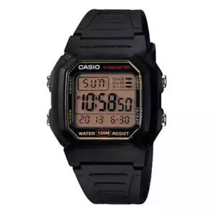 Casio Men's Watch Chronograph Digital Square Black W-800HG-9AVDF - Picture 1 of 5