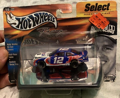 Hot Wheels 2001 Racing Jerry Mayfield Car Ford Taurus #12 New Sealed Htf Vtg - Image 1 of 4