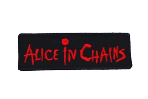 Alice in Chains R Patch Iron/Sew-on Embroidered 90s Metal Hard Rock Tool Pantera - Picture 1 of 2