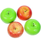  4 Pcs Kunstfruchtornament Schaumpfelmodell Simulation Apfelmodell Obst