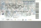 Used Ticket - Southend V Swindon Town 22.11.2016