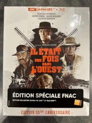 IL ÉTAIT UN FOIS DANS L'OUEST / film en 4k ultra hd + blu-ray COLLECTOR FNAC - Photo 1/2