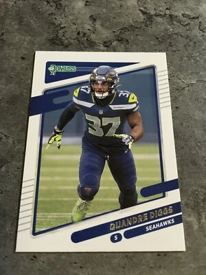 Quandre Diggs  Seahawks 2021 Panini Donruss #33 - Image 1 of 2