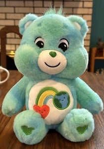 Care Bears Love Thee Earth Blue Plush Bear Care Bear 13" Plush Size - Picture 1 of 5
