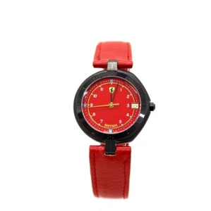 Relojes De Cuarzo Ferrari 266524 Rojo Y Negro Con Fecha - Imagen 1 de 3