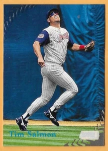 Tim Salmon Angels #265 - Topps Stadium Club casi nuevo-como nuevo 1998 - Imagen 1 de 2