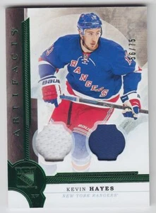 CAMISETA PARCHE UD ARTEFACTS KEVIN HAYES 2016-17/75 ESMERALDA juego usada #43 Rangers - Imagen 1 de 1