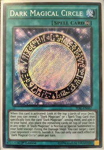 YuGiOh Dark Magical Circle Secret Rare 1st Edition MP17-EN100 - Picture 1 of 1