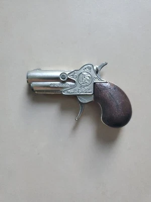 Vintage GONHER DERRINGER Toy Cap Gun Made in SPAIN  METAL  MINIATURE  - Image 1 of 4