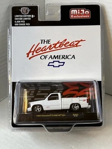 M2 MIJO Exclusives 1993 CHEVROLET C1500 SS 454 WHITE Heartbeat of America MJS54 - Picture 1 of 3