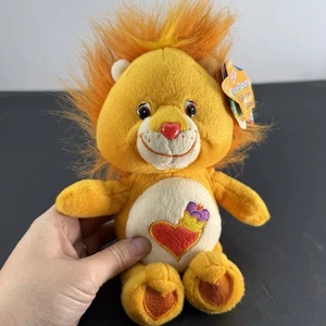 Peluche Care Bears Cousins 2003 9"" nuevo con etiquetas Brave Heart Lion nuevo animal de peluche. B6 - Imagen 1 de 9