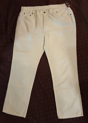 Bills Khakis Standard Issue American Design Relaxed Fit Ivory Twill Sz 38x30 NWT - Image 1 of 4