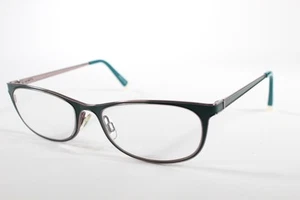 Occhiali da vista Osiris B 63 donna verde bordo intero metallo montatura 52 mm - Foto 1 di 4