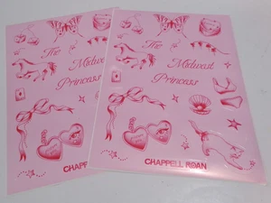Lot of 2 Chappell Roan "The Midwest Princess" Listening Party Promo Stickers - Picture 1 of 2