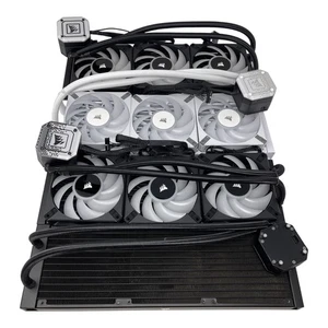 3x Corsair iCUE H150i Capellix XT/ 1x H150i Elite LCD Kühler Ersatzteil/Defekt - Bild 1 von 6