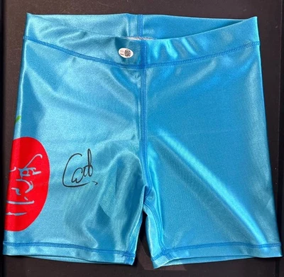 Шорты рестлинг с автографом Carlito WWE WWF JSA наклейка размер L - Изображение 1 из 2