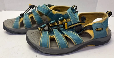 Keen Womens Zuma Sandals Size 6 Waterproof Hiking Outdoor Water Shoes Blue - Image 1 of 4