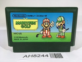 AH8244 Mario Open Golf NES Famicom Japan