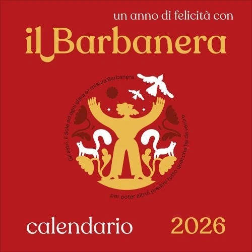IL BARBANERA. CALENDARIO LUNARIO 2026  - Immagine 1 di 1