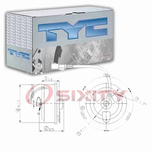 TYC Right AC Condenser Fan Motor for 2003-2007 Honda Accord 3.0L V6 Heating wx - Picture 1 of 5