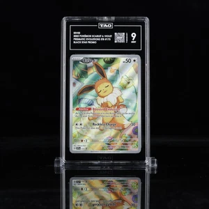 Eevee 173- Prismatic Evolutions- Black Star Promo Full Art- PSA 9 - Picture 1 of 2
