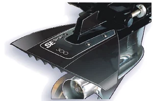 Hydro Foil BLACK Outboard-Sterndrive 40-350HP Boat Stabilizer SE Sport SE300 - Picture 1 of 10