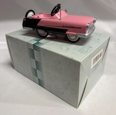 Vintage 1994 Hallmark Kiddie Car Classics 1956 rosa Garton Kidillac - caja abierta Foto 1 de 4