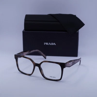 Prada PRB03V 23A1O1 Havana Muave 52mm Eyeglasses New Authentic - Image 1 of 4