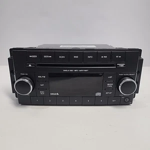 2009-2012  Dodge Jeep Chrysler Sirius Radio P68252823AA Stereo CD Mp3 Player - Picture 1 of 15