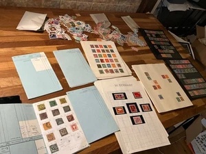 German Stamps glory box from dif collections mint used+ states - Picture 1 of 24