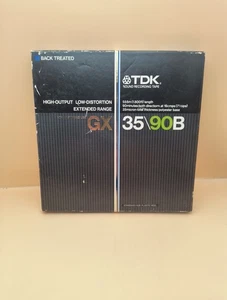 Used TDK GX Sound Recording Tape 35-90B - Picture 1 of 4