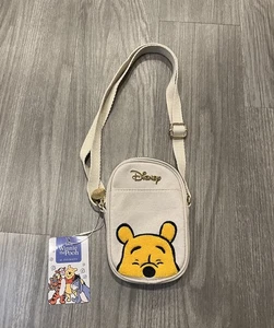 Neu Disney Winnie Puuh Kunstleder Umhängetasche Handyhalter Primark - Bild 1 von 7