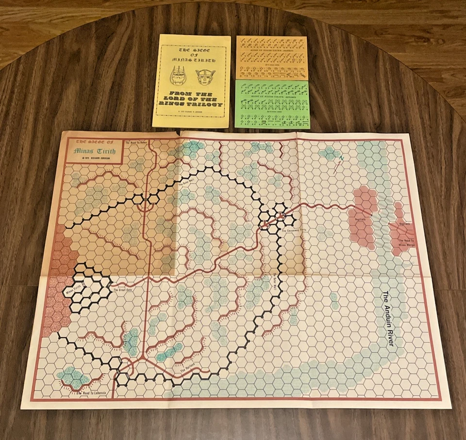 Die Belagerung von Minas Tirith | 2. Auflage | 1975 {UNPUNCHED_COMPLETE} RARE - READ - Bild 1 von 1