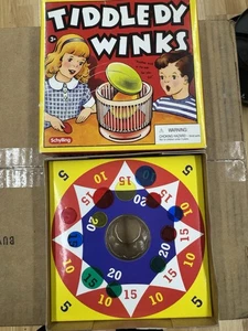 Gioco Tiddledy Winks di Schylling - Giocattolo classico per famiglie stile vintage 8212 - Foto 1 di 1