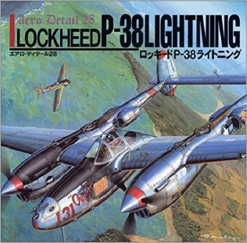 Aero Detail 28 Lockheed P-38 Lightning Ww2 FG USAAF SWPA 8th AF Med Alaska Bong