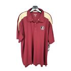 Florida State University Seminoles Polo Shirt Mens XL Garnet FSU Football