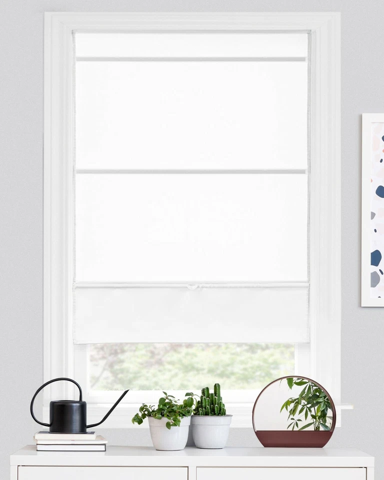 CHICOLOGY Runway Ready-Made Cordless Light Filtering Magnetic Fabric Roman Shade - Image 1 of 1