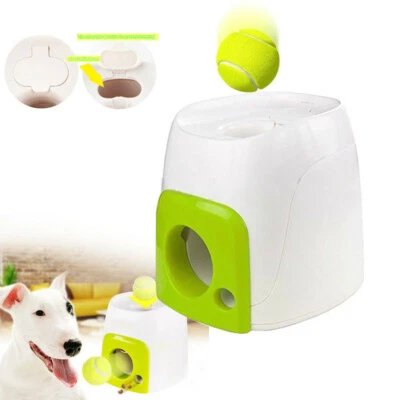 Pet Dog Treat Tennis feeding interactive reward Game intelligent Training Toy - Image 1 of 4