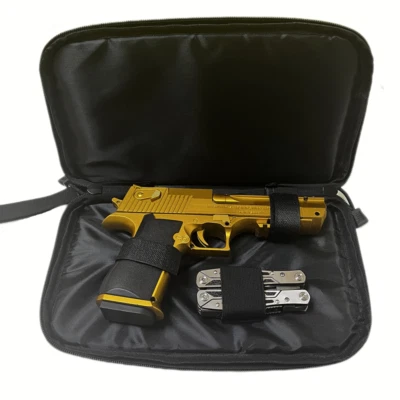 Bolsa táctica para pistola pistola pistola cintura bolso de mano suave acolchado oculto estuche de transporte Foto 1 de 4